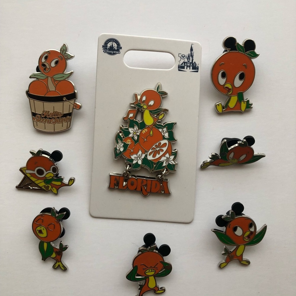 Disney Orange Bird Pins